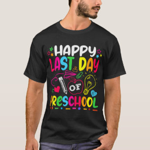 Camiseta Feliz Día Del Estudiante De Preescolar