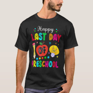 Camiseta Feliz Día Del Estudiante De Preescolar Gradua