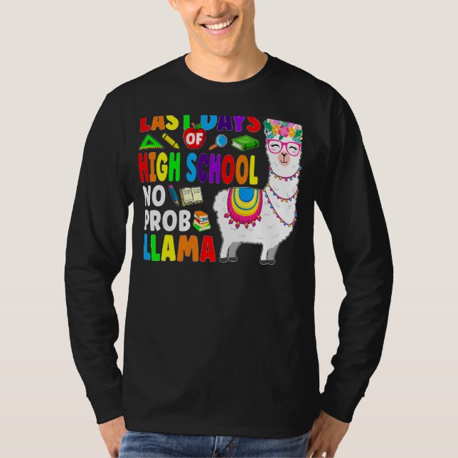 Camiseta Feliz Día Del Grado De Estudiantes De Secundaria (Anverso)