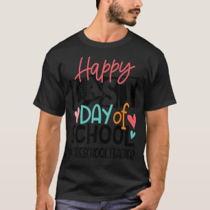 Camiseta Feliz Día Del Graduado De Maestros De Preescolar