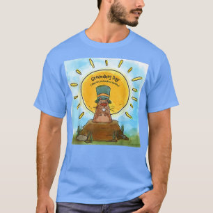 Camiseta Feliz Día del Groundhog 2 de febrero Phil