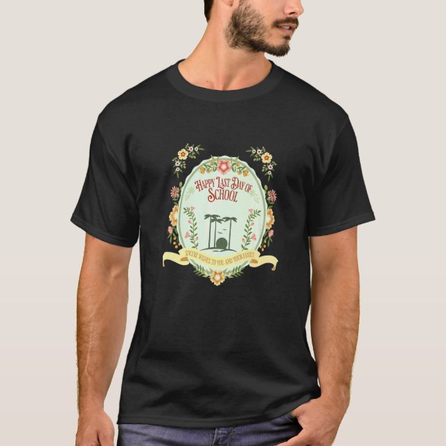 Camiseta Feliz Día Del Libro De Historias Escolares (Anverso)