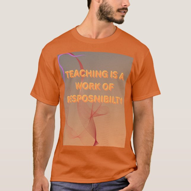 CAMISETA FELIZ DÍA DEL MAESTRO (Anverso)