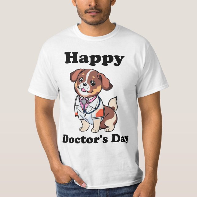 Camiseta Feliz Día del Médica (Anverso)