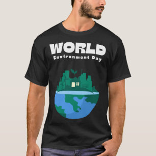 Camiseta Feliz Día del Medio Ambiente Nuestro Planeta 1