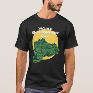 Camiseta Feliz Día del Medio Ambiente Nuestro Planeta 17