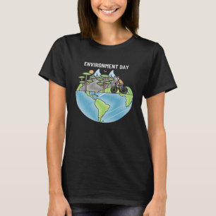 Camiseta Feliz Día del Medio Ambiente Nuestro Planeta 2