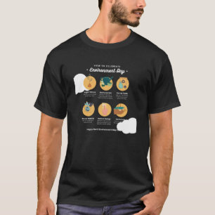 Camiseta Feliz Día del Medio Ambiente Nuestro Planeta 5