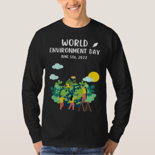 Camiseta Feliz Día del Medio Ambiente Nuestro Planeta 6