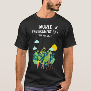 Camiseta Feliz Día del Medio Ambiente Nuestro Planeta 6
