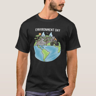 Camiseta Feliz Día del Medio Ambiente Nuestro Planeta 7