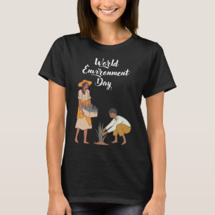 Camiseta Feliz Día del Medio Ambiente Nuestro Planeta 8