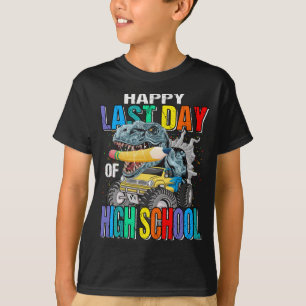Camiseta Feliz Día Del Monstruo De La Escuela Secundaria