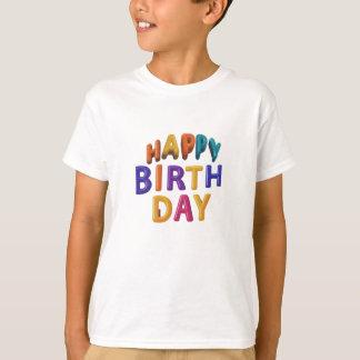 Camiseta Feliz Día del Nacimiento