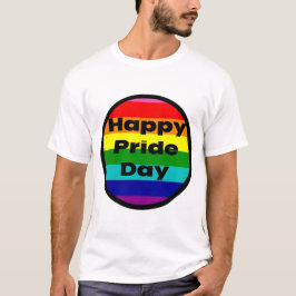 Camiseta Feliz Día del Orgullo Gay