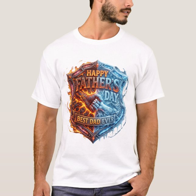 Camiseta Feliz Día del Padre (Anverso)