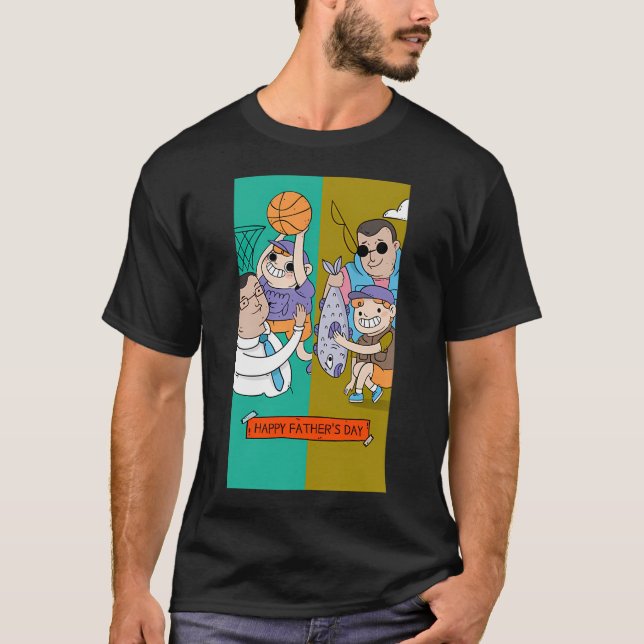 Camiseta Feliz Día del Padre (Anverso)