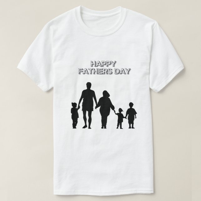 Camiseta feliz día del padre (Diseño del anverso)