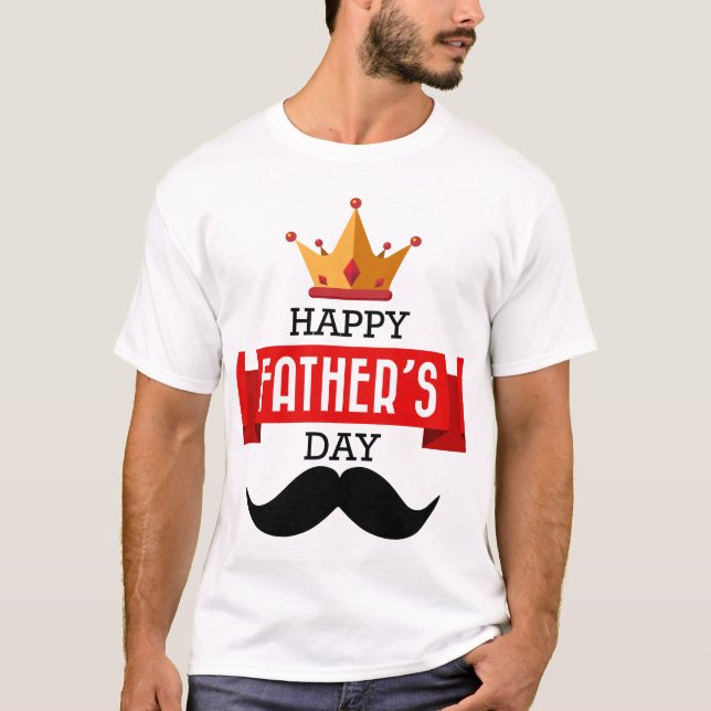 Camiseta Feliz Día del Padre (Anverso)