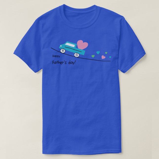 Camiseta Feliz Día del Padre 1 (Diseño del anverso)