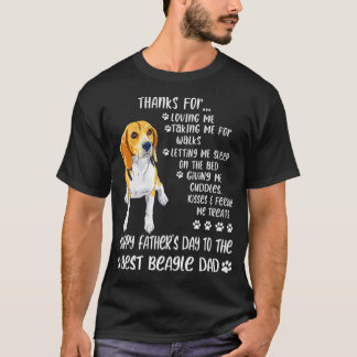 Camiseta Feliz Día del Padre 2021 Beagle Dad