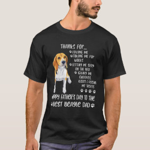 Camiseta Feliz Día del Padre 2021 Beagle Dad Dog Lover