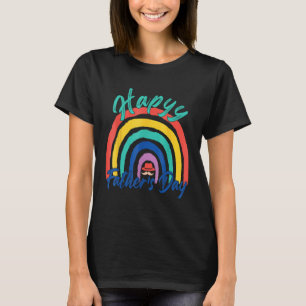 Camiseta Feliz Día del Padre 2023 Hombres Arcoiris Papá Abu