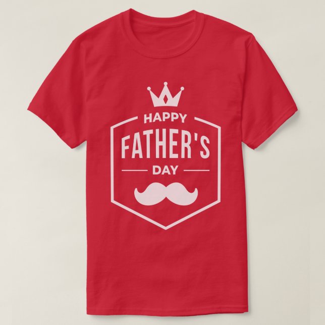 Camiseta Feliz día del padre (3) (Diseño del anverso)