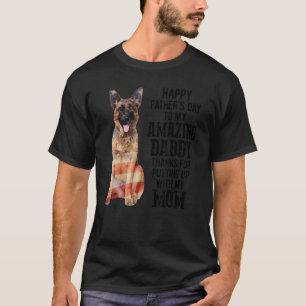 Camiseta Feliz Día del Padre a mi papá alemán increíble
