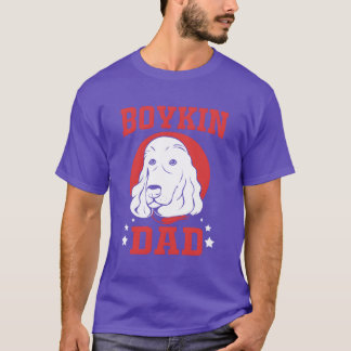 Camiseta Feliz Día del Padre Cara de Perro Boykin Spaniel P