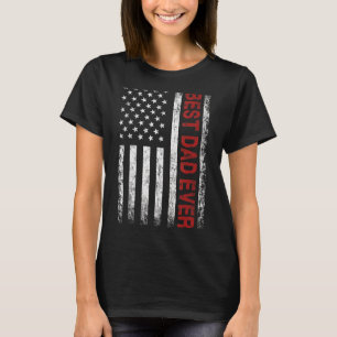 Camiseta Feliz Día del Padre mejor papá con nosotros, norte
