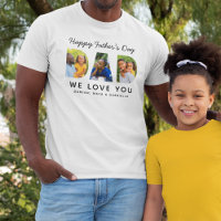 Feliz Día del Padre Papá Foto Te Amamos