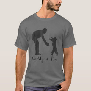 Camiseta Feliz Día del Padre que amo a papá y a mí