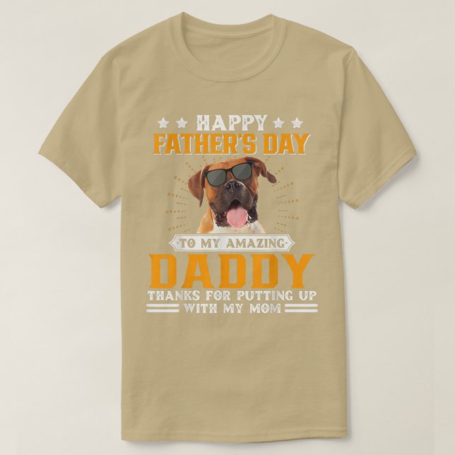 Camiseta Feliz Día del Padre Regalos de Papá Noel  (Diseño del anverso)
