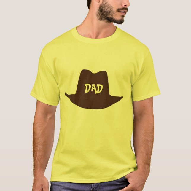 Camiseta Feliz Día del Padre Vaquero (Anverso)