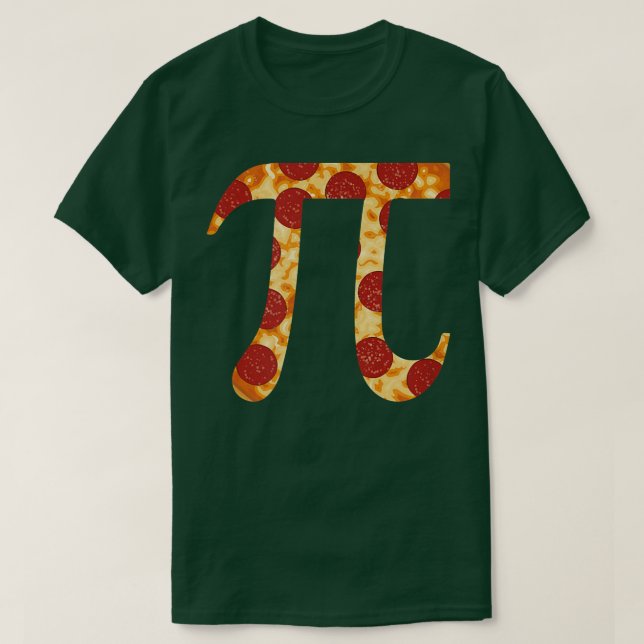 Camiseta Feliz Día del Pi Regalo Pepperoni Pizza Patrón de  (Diseño del anverso)