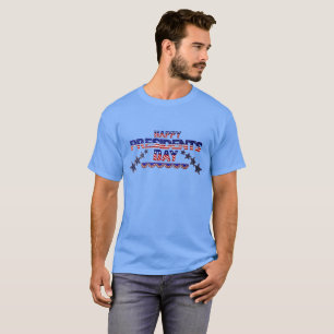 Camiseta Feliz Día del Presidente Estados Unidos 2018