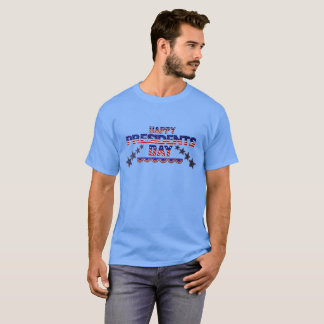 Camiseta Feliz Día del Presidente Estados Unidos 2018