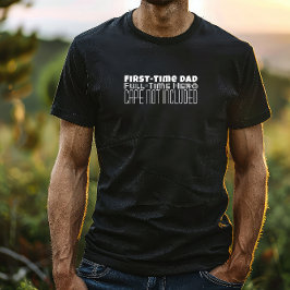 Camiseta Feliz Día del Primer Padre, humor de la carta blan