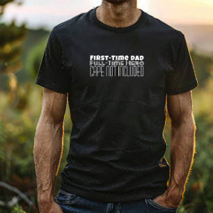 Camiseta Feliz Día del Primer Padre, humor de la carta blan