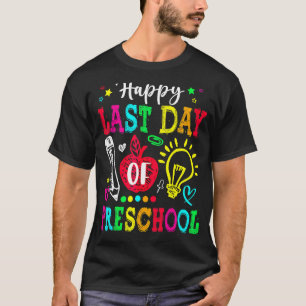 Camiseta Feliz Día Del Profesor De Graduación Preescolar