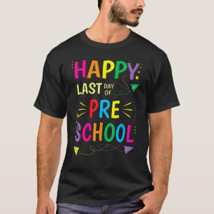 Camiseta Feliz Día Del Profesor De Graduación Preescolar