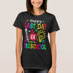 Camiseta Feliz Día Del Profesor De Graduación Preescolar