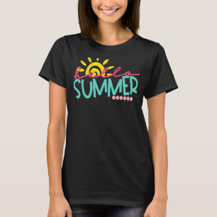 Camiseta Feliz Día Del Profesor De La Escuela, Hola Sum