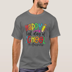 Camiseta Feliz Día Del Profesor De La Escuela, Hola Sum