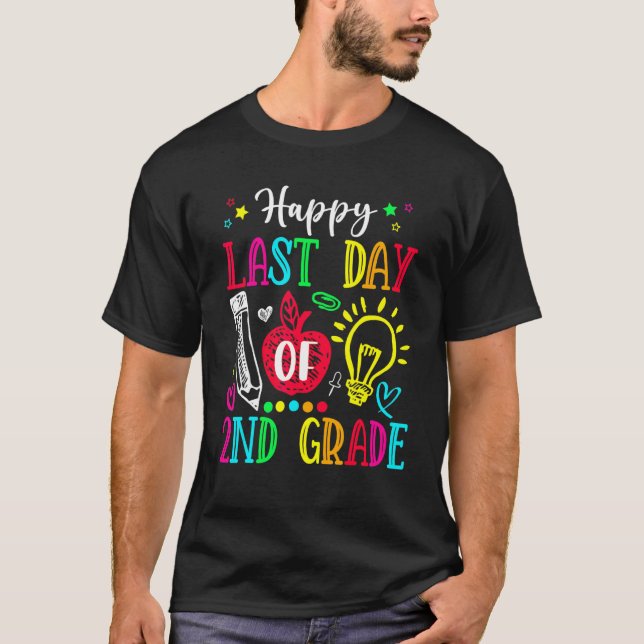Camiseta Feliz Día Del Profesor De Segunda Graduación St. (Anverso)