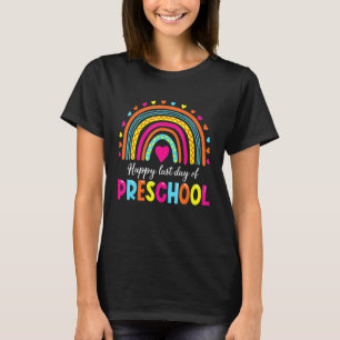 Camiseta Feliz Día Del Profesor Graduati De Niños De Preesc