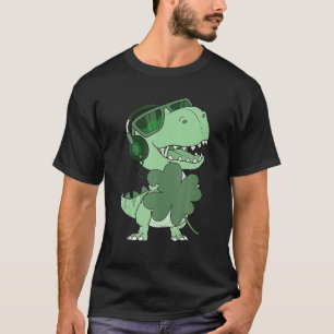 Camiseta Feliz Día del Rex San Pat Dinosaur Shamrock St Pat