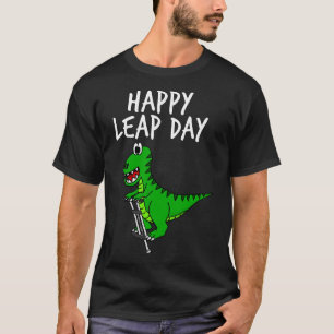 Camiseta Feliz Día del Salto TRex Dinosaurio 29 feb 2024