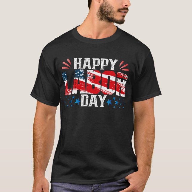 Camiseta Feliz Día del Trabajo (Anverso)